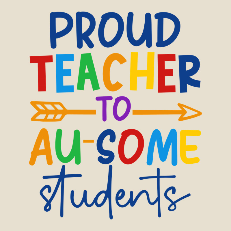 Proud Teacher To Au-some Students Urban Hoodie by CowhideDigitalArt | Teevron