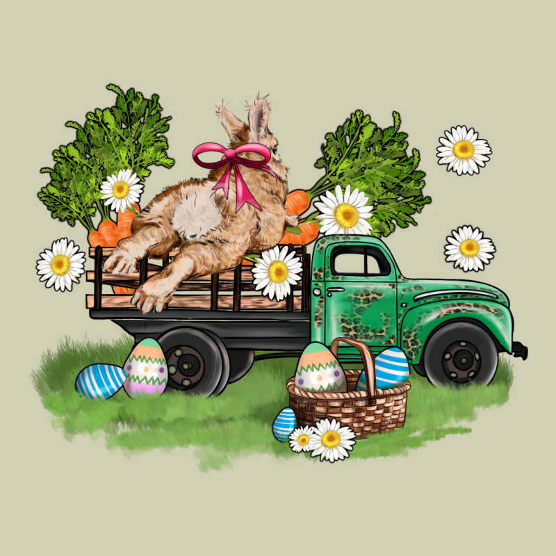 Easter Truck With Bunny Heavy Core Tee by AdoDesignShop | Teevron