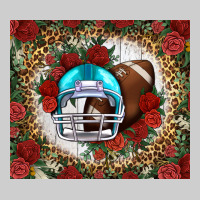 American Football Helmet And Leopard Premium Tee | Teevron