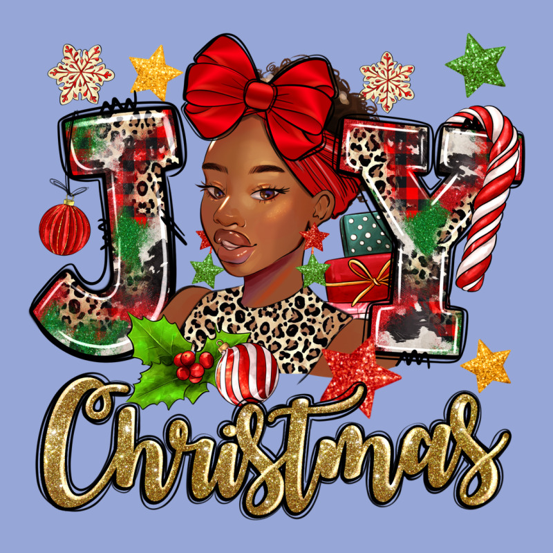Christmas Joy Black Woman Classic Tee by MaliasSmallBusiness | Teevron
