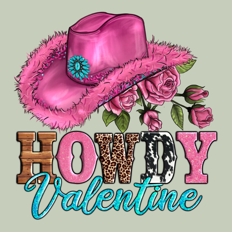 Valentines Day Cowgirl Hat And Howdy Ladies Tee by AdoDesignShop | Teevron