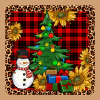 Snowman Trees Coaster Vintage Tee | Teevron