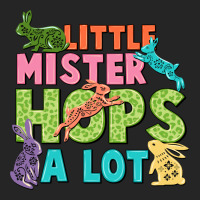 Little Mister Hops A Lot Easter Day Premium Hoodie | Teevron
