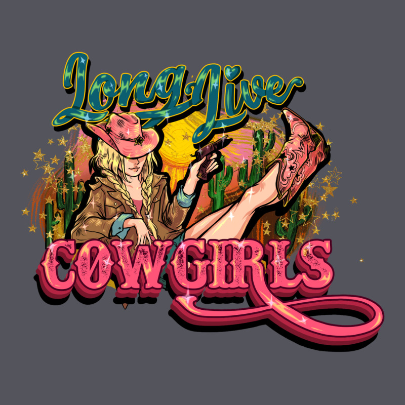 Long Live Cowgirls Vintage Hoodie by NancyCooperArtShop | Teevron