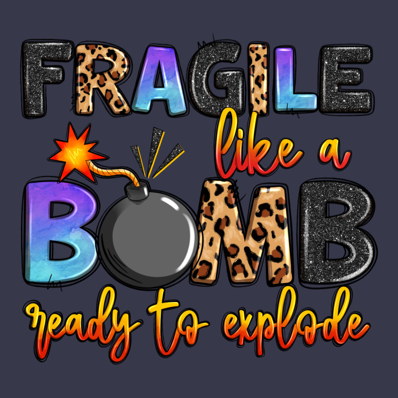 Fragile Like A Bomb Ready To Explode Long Sleeve Tee by Artiststas | Teevron