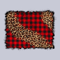 Leopard Buffalo Plaid Background Heavyweight Hoodie | Teevron