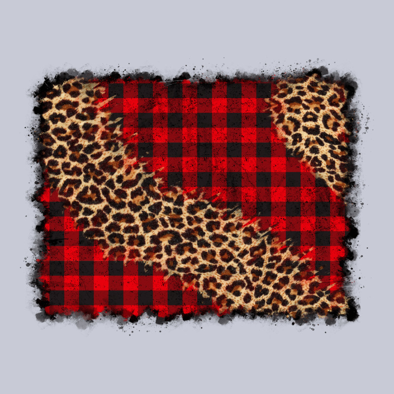 Leopard Buffalo Plaid Background Heavyweight Hoodie by CowCowDesign | Teevron