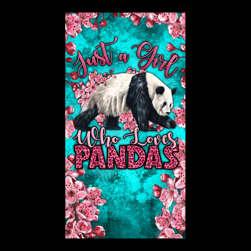 Just A Girl Who Loves Pandas Premium Tee by LillyAllenDesigns | Teevron