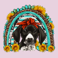 German Shorthaired Pointer Western Rainbow Ladies Tee | Teevron