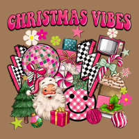 Retro Pink Christmas Vibes Classic Tee | Teevron