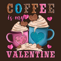 Valentines Day Coffe Is My Valentine Heavy Core Tee | Teevron