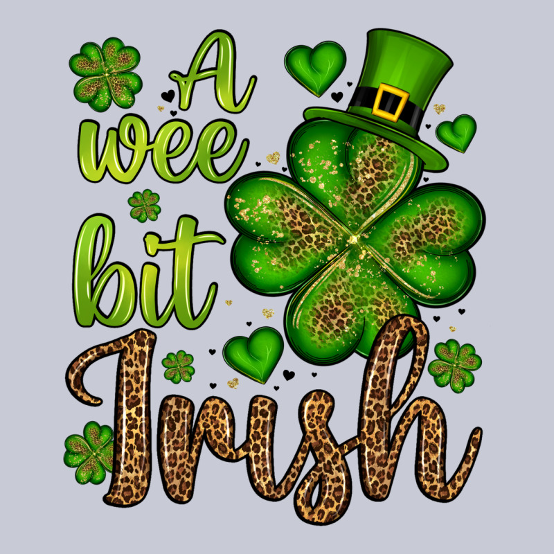 St. Patrick's A Wee Bit Irish Heavyweight Hoodie by OliviaCreatesArt | Teevron