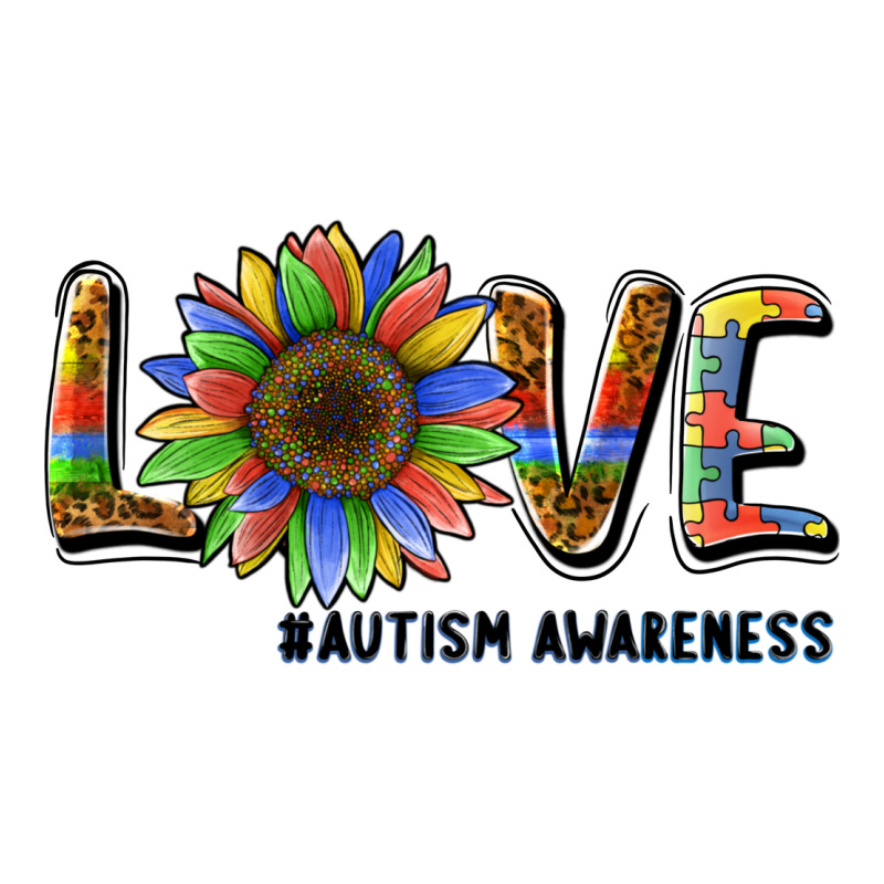 Love Sunflower Autism Awareness Premium Tee by BarkalooDesign | Teevron