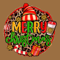 Merry Leopard Merry Christmas Vintage Tee | Teevron