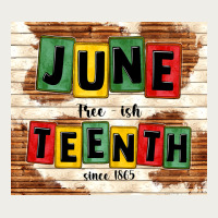 Juneteenth Free Ish Since 1865 Zipper Hoodie | Teevron