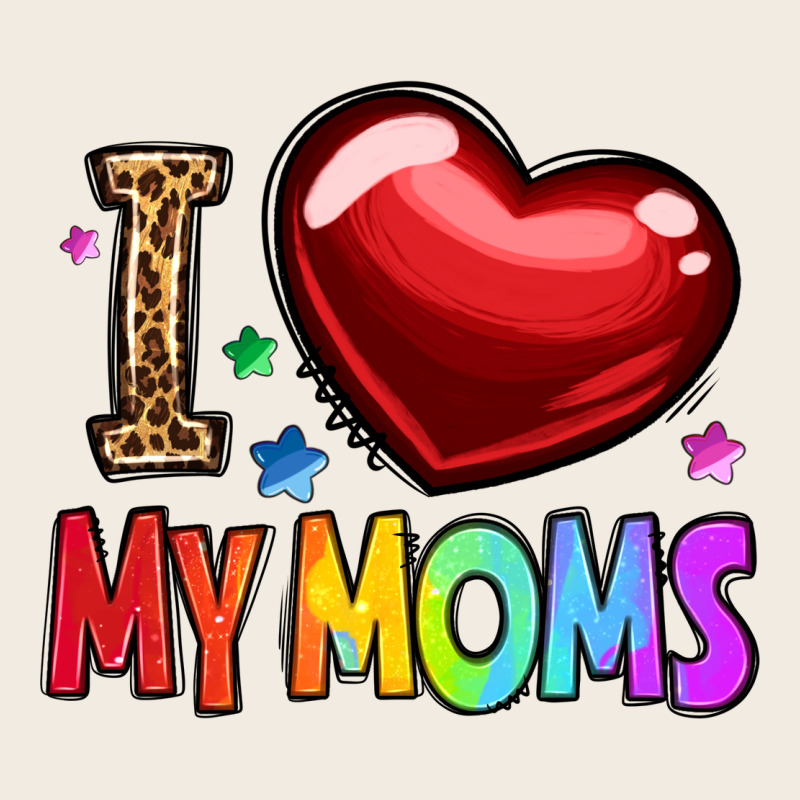 I Love My Moms Premium Sweatshirt by OliviaCreatesArt | Teevron