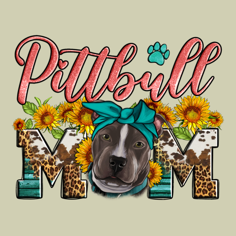 Pittbull Mom Heavy Core Tee by Artiststas | Teevron