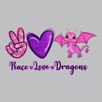 Peace Love Dragons Classic Tee | Teevron