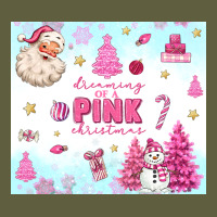 Dreaming Of A Pink Christmas Vintage Tee | Teevron