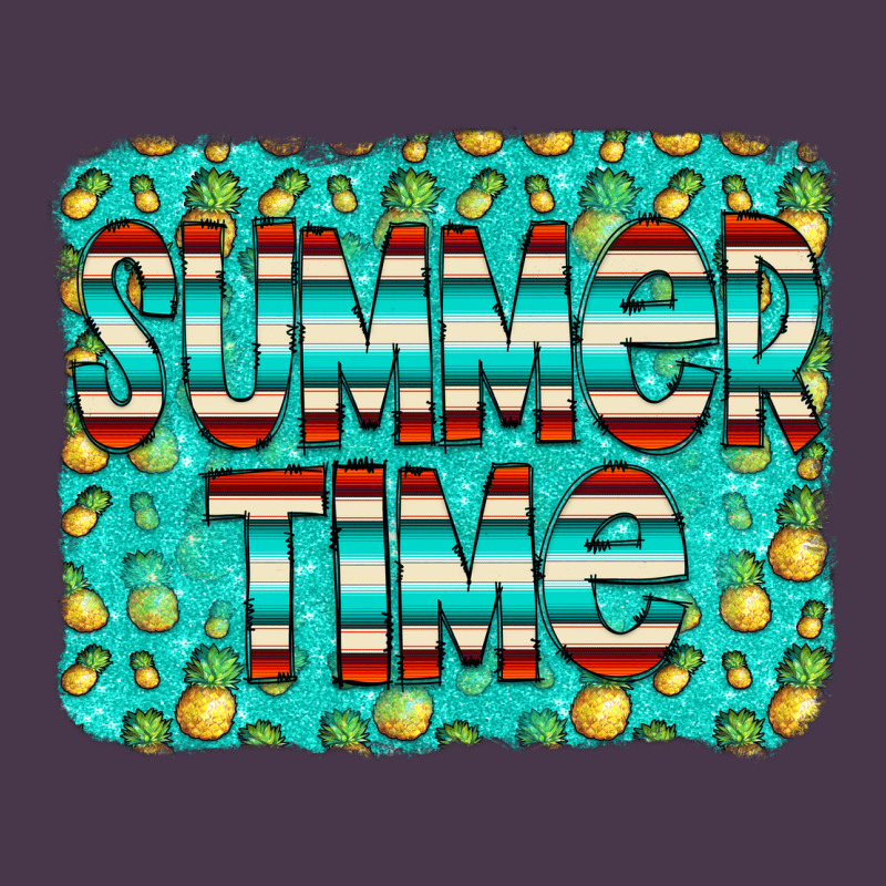 Summer Time Glitter Pineable Heavyweight Hoodie by CowCowDesign | Teevron
