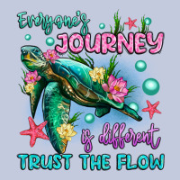 Everyone's Journey Is Different Trust The Flow Long Sleeve Tee | Teevron