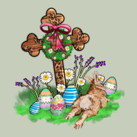 Religious Easter Bunny Cross Ladies Tee | Teevron