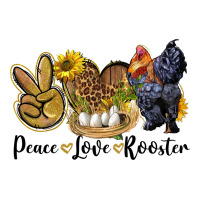 peace love rooster | Teevron