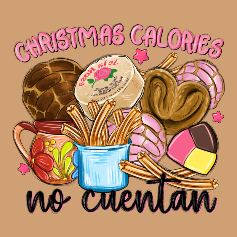 Christmas Calories No Cuentan Vintage Tee by MaliasSmallBusiness | Teevron