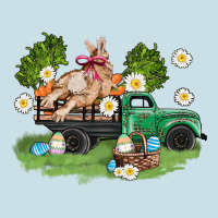 Easter Truck With Bunny Ladies Tee | Teevron
