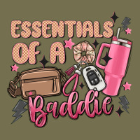 Essentials Of A Baddie Vintage Hoodie | Teevron