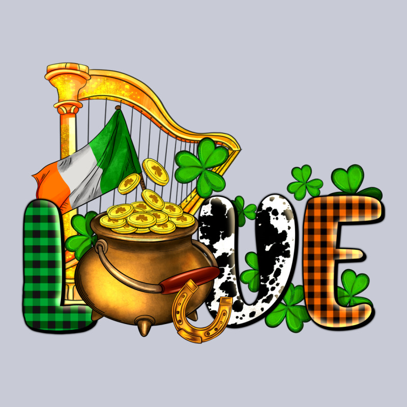 St. Patrick's Love And Golds Heavyweight Hoodie by OliviaCreatesArt | Teevron
