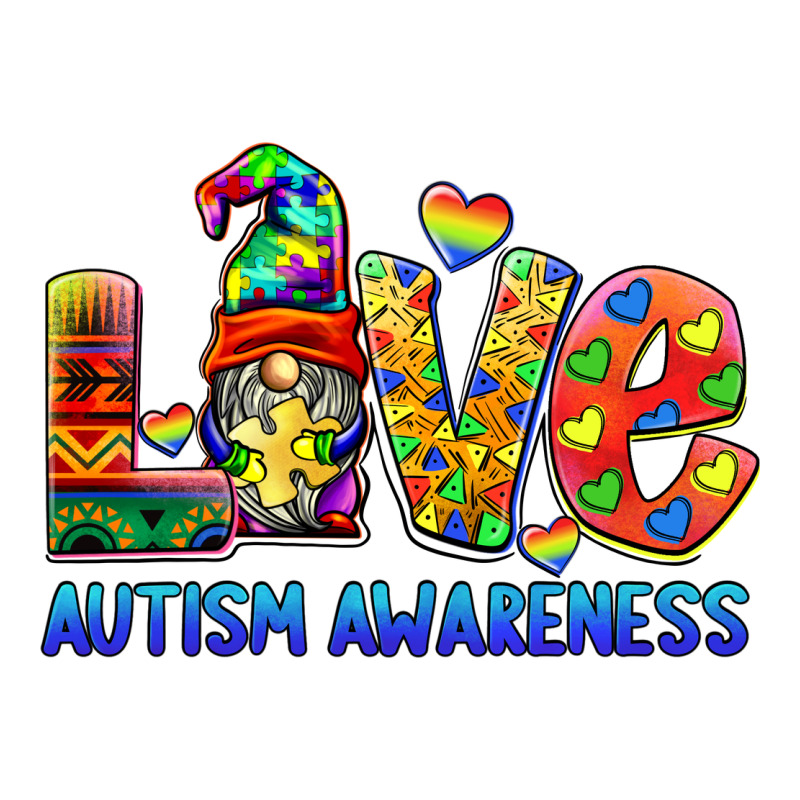 Autism Awareness Love Premium Tee by BarkalooDesign | Teevron