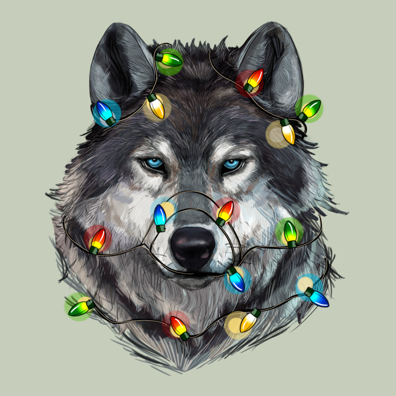 Christmas With Wolf Ladies Tee by RanaPortraitStore | Teevron