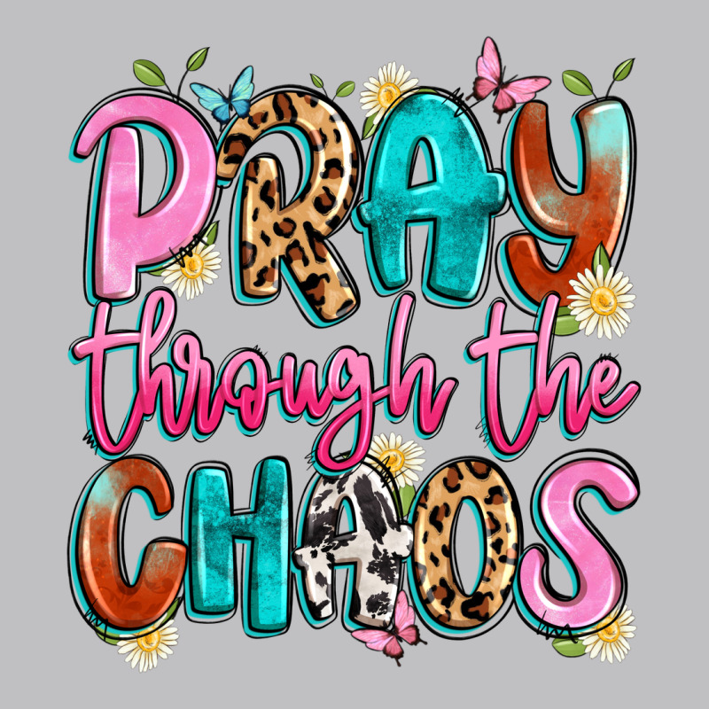 Pray Through The Chaos Long Sleeve Tee by Artiststas | Teevron