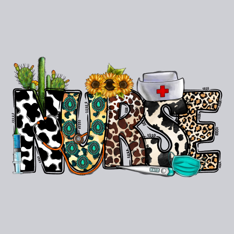 Nurse Leopard And Cowhide Classic Tee by CowhideDigitalArt | Teevron