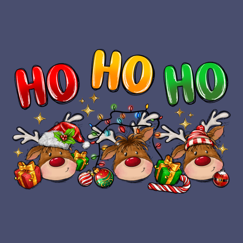 Ho Ho Ho Reindeer Vintage Tee by MaliasSmallBusiness | Teevron