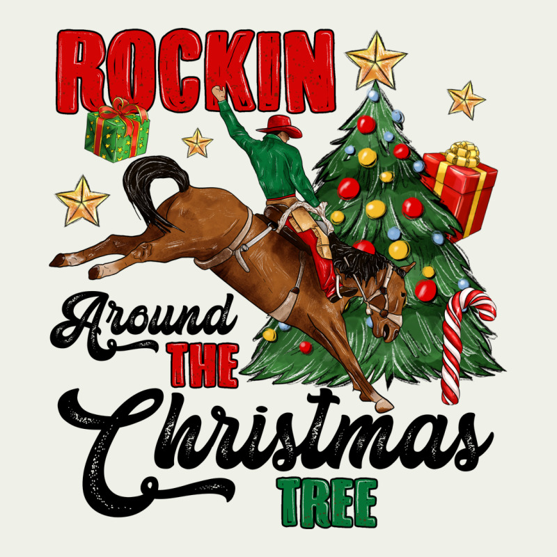 Rockin Around The Christmas Tree Urban Heavy Tee by MaliasSmallBusiness | Teevron