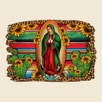 Lady Of Guadalupe Serape Background Ladies Tee | Teevron