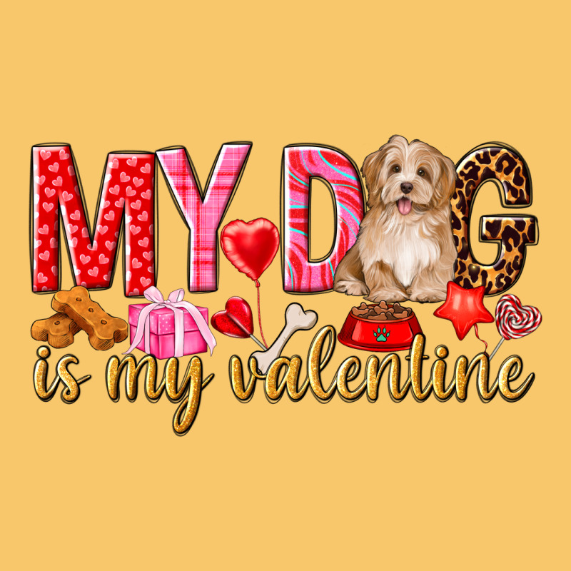 My Dog Is My Valentine Vintage Hoodie by NancyCooperArtShop | Teevron