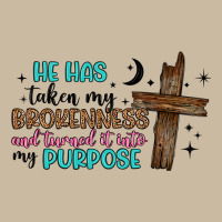 He Has Taken My Brokenness And Turned It Into My P Long Sleeve Tee | Teevron