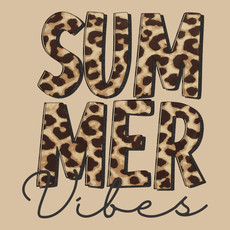 Summer Vibes Leopard Heavyweight Hoodie by CowCowDesign | Teevron