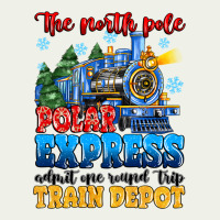 Thr North Pole Polar Express Admit One Round Trip Urban Heavy Tee | Teevron