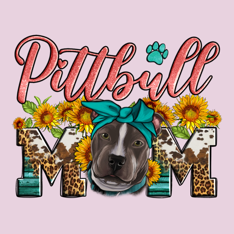 Pittbull Mom Ladies Tee by Artiststas | Teevron