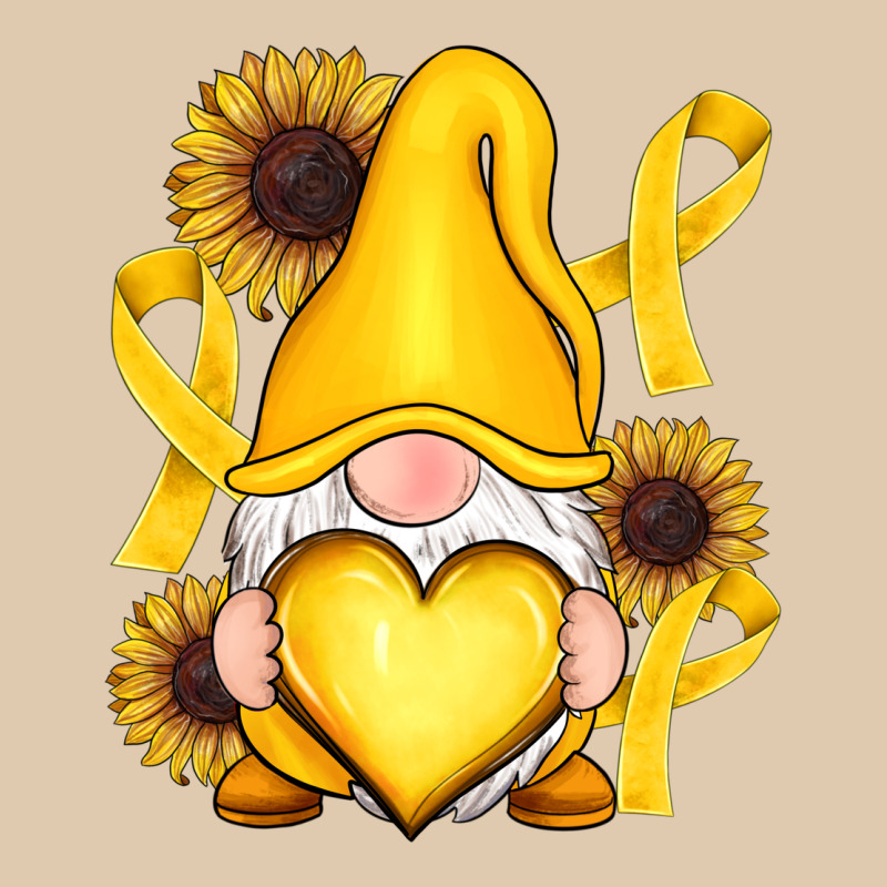 Childhood Cancer Gnome Heavyweight Sweatshirt by RanaPortraitStore | Teevron