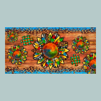 Autism Awareness Sunflower Puzzle License Plate Heavy Core Tee | Teevron