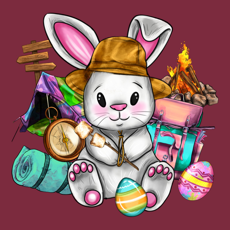 Easter Day Camper  Happy Easter Day Premium Hoodie by CowGirlArtShop | Teevron