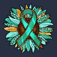 Ovarian Liver Cancer Awareness Sunflower Heavyweight Sweatshirt | Teevron