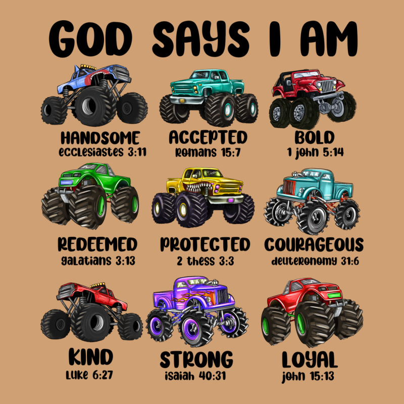 God Says I Am Vintage Tee by MaliasSmallBusiness | Teevron