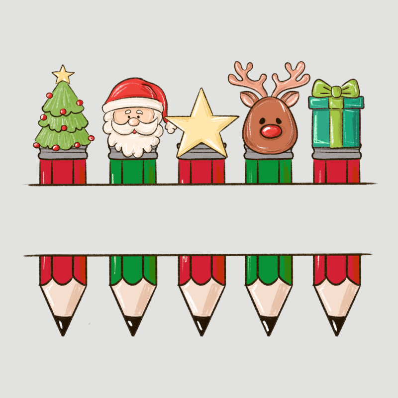 Add Your Personalization Christmas Pencils Classic Tee by MaliasSmallBusiness | Teevron