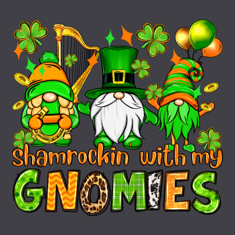 St. Patrick's Day Shamrockin' With My Gnomies Heavyweight Hoodie by OliviaCreatesArt | Teevron